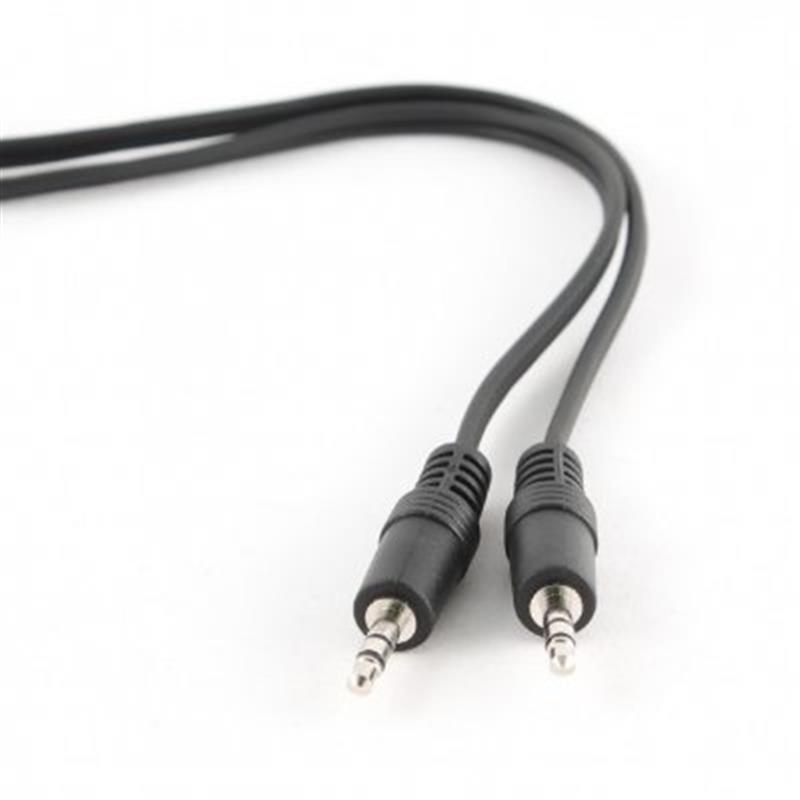 Аудіо-кабель Cablexpert (CCA-404-2M) 3.5 mm-3.5 mm stereo 2м Black
