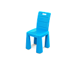 Стілець табурет Долоні блакитний Пластиковий стільчик дитячий, фото 2