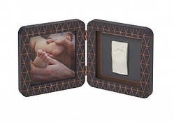 Подвійна рамка Baby Art з відбитком My Baby Touch Baby Art мідно - темно сіра