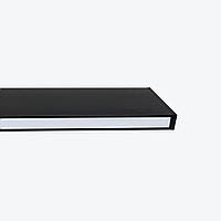 Підвісний лінійний LED-світильник Maxus assistance Line Slim Pro 40W 80Ra 4000 1200mm 140B UpDown IP20 Black