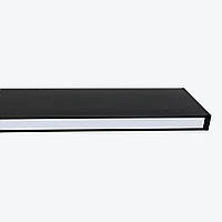 Підвісний лінійний LED-світильник Maxus assistance Line Slim Pro 40W 80Ra 4000 1500mm 140B UpDown IP20 Black