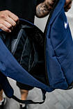 Хітове забарвлення. Рюкзак NIKE /Найк портфель синій, фото 3