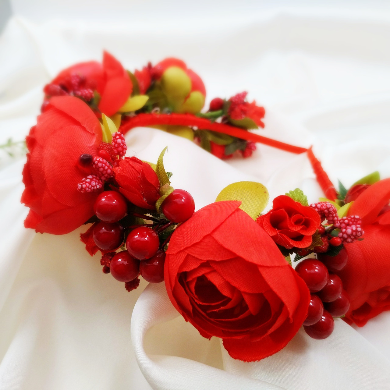 Обруч Венок, Ободок в Украинском Стиле. — Купить Недорого на Bigl.ua ...