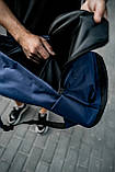 Рюкзак міський NIKE. Синій з чорним., фото 3