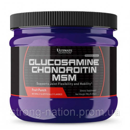 Glucosamine And Chondroitin And Msm | 158 грам | Ultimate nutrition