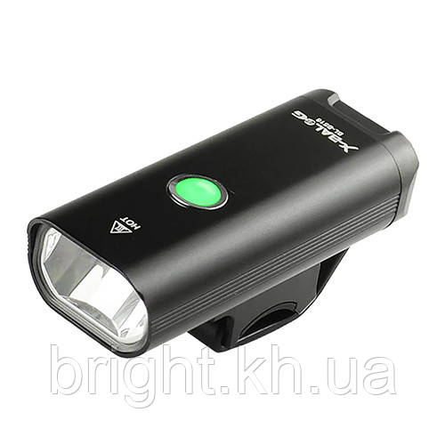 Велосипедний ліхтар B516-XPE ULTRA LIGHT, ALUMINUM, wateproof, акум., ЗУ micro USB