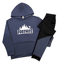 Спортивний костюм "Фортнайт" для хлопчика 122-146 см графіт