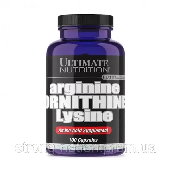 Arginine-ornithine-lysine Caps | 100 caps | Ultimate nutrition