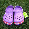 Сабо Crocs Crocband Clog 43 р 27.7-28.2 см, Фіолетові з червоним 11016-M10/W12 Purple/Candy/Pink, фото 5