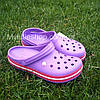 Сабо Crocs Crocband Clog 43 р 27.7-28.2 см, Фіолетові з червоним 11016-M10/W12 Purple/Candy/Pink, фото 7
