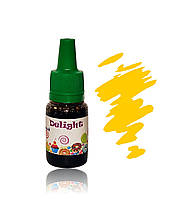 Рідкий харчовий барвник Золотистий 10ml Delight. на водній основі