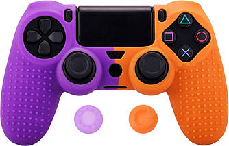 Чохол на геймпад PlayStation 4 Purple Orange