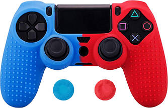 Чохол на геймпад PlayStation 4 Red Blue