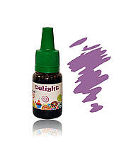 Рідкий харчовий барвник Бузковий 10ml Delight.на водній основі