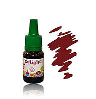 Рідкий харчовий барвник бордовий 10ml Delight.на водній основі