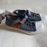 Дитячі джинсові кеди мокасини 32-20.5 Cool Club Scooby Doo