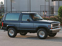 Порог для Ford Bronco II U14