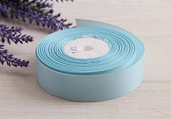 Репс 2,5 см ,   пастельний голубий   РУЛОН
