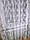 Красива тюль микросетка з білою вишивкою та кордової ниткою з люрексом, фото 7