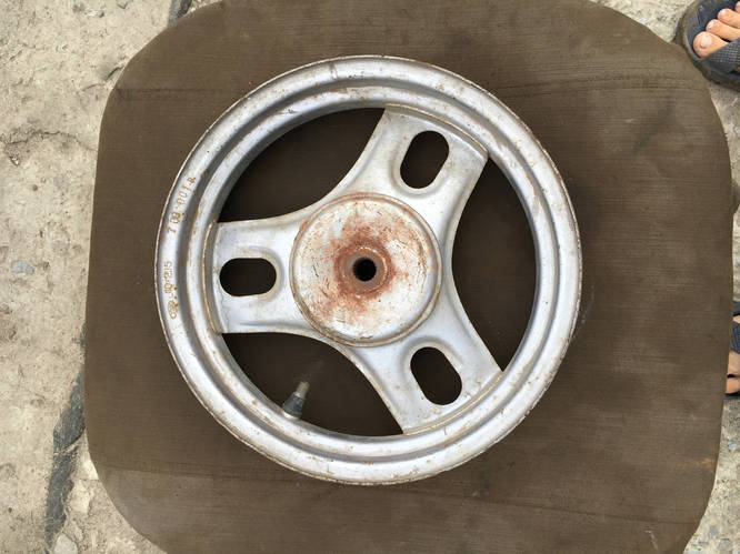 Оригинальный диск мопеда Honda Dio Zx Ysk J10x2, 15 Япония (ID ...