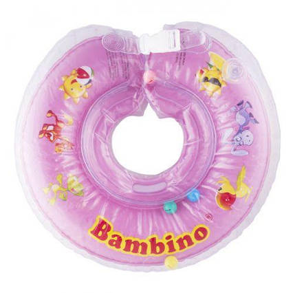 Коло для купання немовлят "Bambino", рожевий