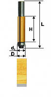 Фреза кромочная прямая ф9.5х25, хв.8мм (арт.10521)