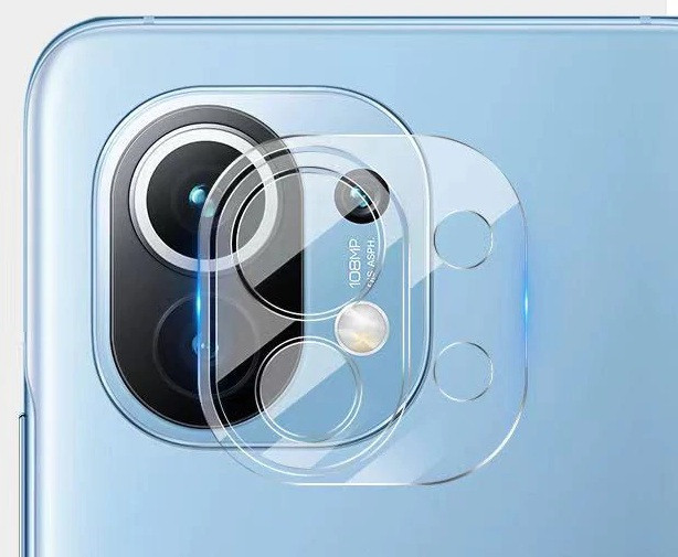 Захисне скло на камеру для Xiaomi Mi 11 Lite 4G 5G прозоре 9H протиударне для камери