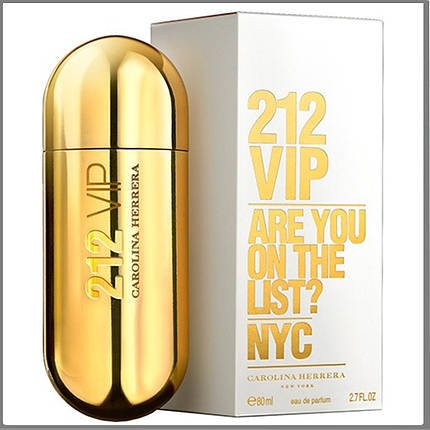 Carolina Herrera 212 VIP for Women парфумована вода 80 ml. (Кароліна Еррера 212 Віп Фор Вумен), фото 2