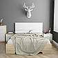 Ліжко 1,6 Loretto з дерев'яним внеском Art In Head 1670x1100x2044 дуб сонома/білий супермат (107070601), фото 3