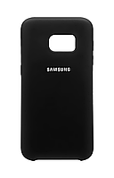 Чохол Silicone Cover для Samsung Galaxy S7 SM-G930F Чорний