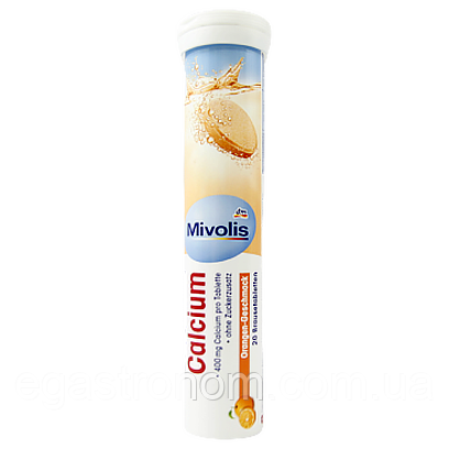 Вітаміни кальцій (без цукру) ДМ Міволіс DM Mivolis calcium 82g 70шт/ящ (Код: 00-00006219)