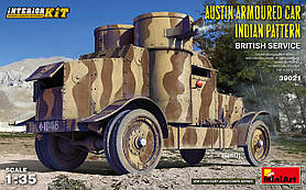 Збірна модель (з інтер'єром) бронеавтомобіля AUSTIN в масштабі 1/35. MINIART 39021
