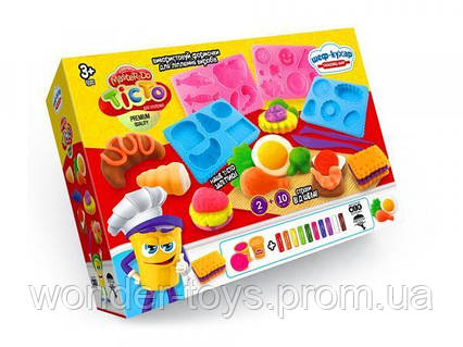 Набір Тісто для ліплення Master Do Шеф -кухар. Сендвич-бар, укр., , Danko Toys (TMD-17-03U)