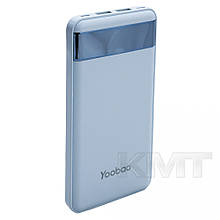 Павер банк Yoobao PL12 Pro Lithium Polymer Power Bank — 12000 mAh — Blue