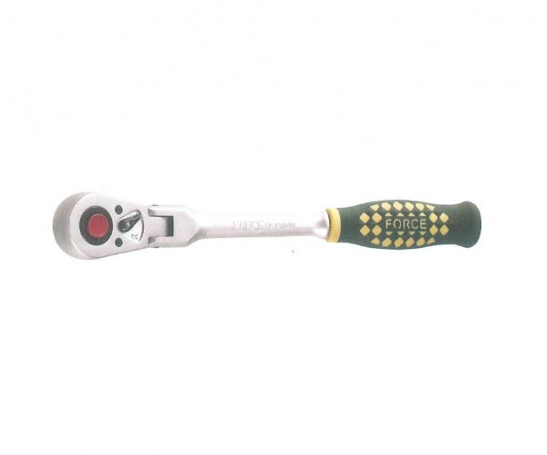 Тріскачка FORCE 802418 1/2" 24 зубця 290мм. з шарніром