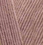 Alize LANAGOLD FINE (Лана Голд Файн) № 173 роза (Пряжа напіввовна, нитки для в'язання), фото 2