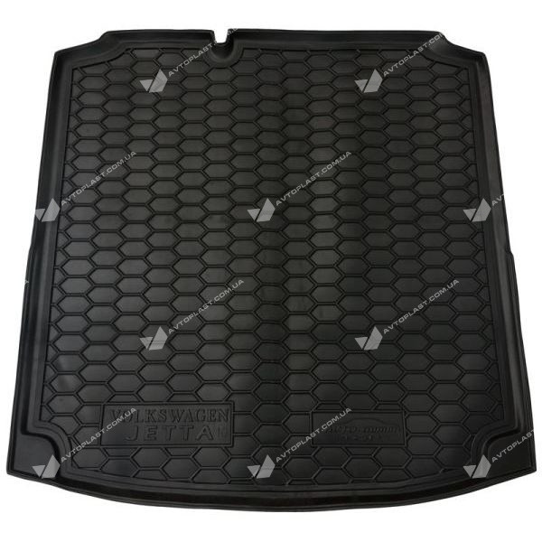 Килимок в багажник VOLKSWAGEN Jetta 6 (2010-2018) TOP (без вух) (Avto-Gumm)