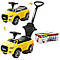 Дитяча машинка каталка толокар Bambi M 3503A-6 жовтий, фото 3