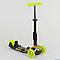 Самокат 5 в 1 триколісний 55945 Best Scooter Сонечко абстракція салатовий, фото 4
