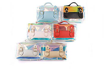 Жіноча силіконова сумка з ремінцем ланцюжком 18*13 см в різних кольорах Karman