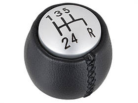 Alfa Romeo 166 98-07 ручка перемикання передач чорний + сріблястий 5 передач