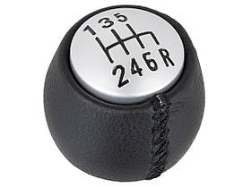 Alfa Romeo 147 00-10 ручка перемикання передач чорний + сріблястий 6 передач, арт. DA-19378