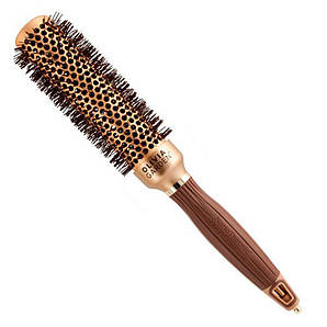 Термобрашинг Olivia Garden 35 мм Expert Blowout SPEED Wavy Bristles GOLD&BROWN, подовжений (OGID2170)
