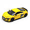 Дитяча колекційна машинка Kinsmart Audi R8 Coupe KT5422W металева інерційна відчиняються двері іграшка, фото 4