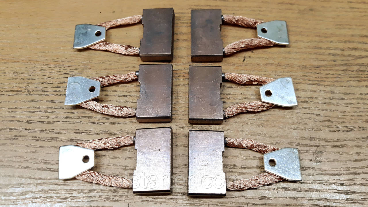 Щітки стартера RX124(6) (Delco Remy) 12В, 8.0*38.0*19.5