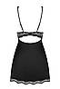 Комплект жіночий із сорочки та трусиків Obsessive LUVAE BABYDOLL&thong, фото 6