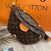 Женская поясная сумка Бананка Louis Vuitton Луи Витон 3 в 1 через плечо