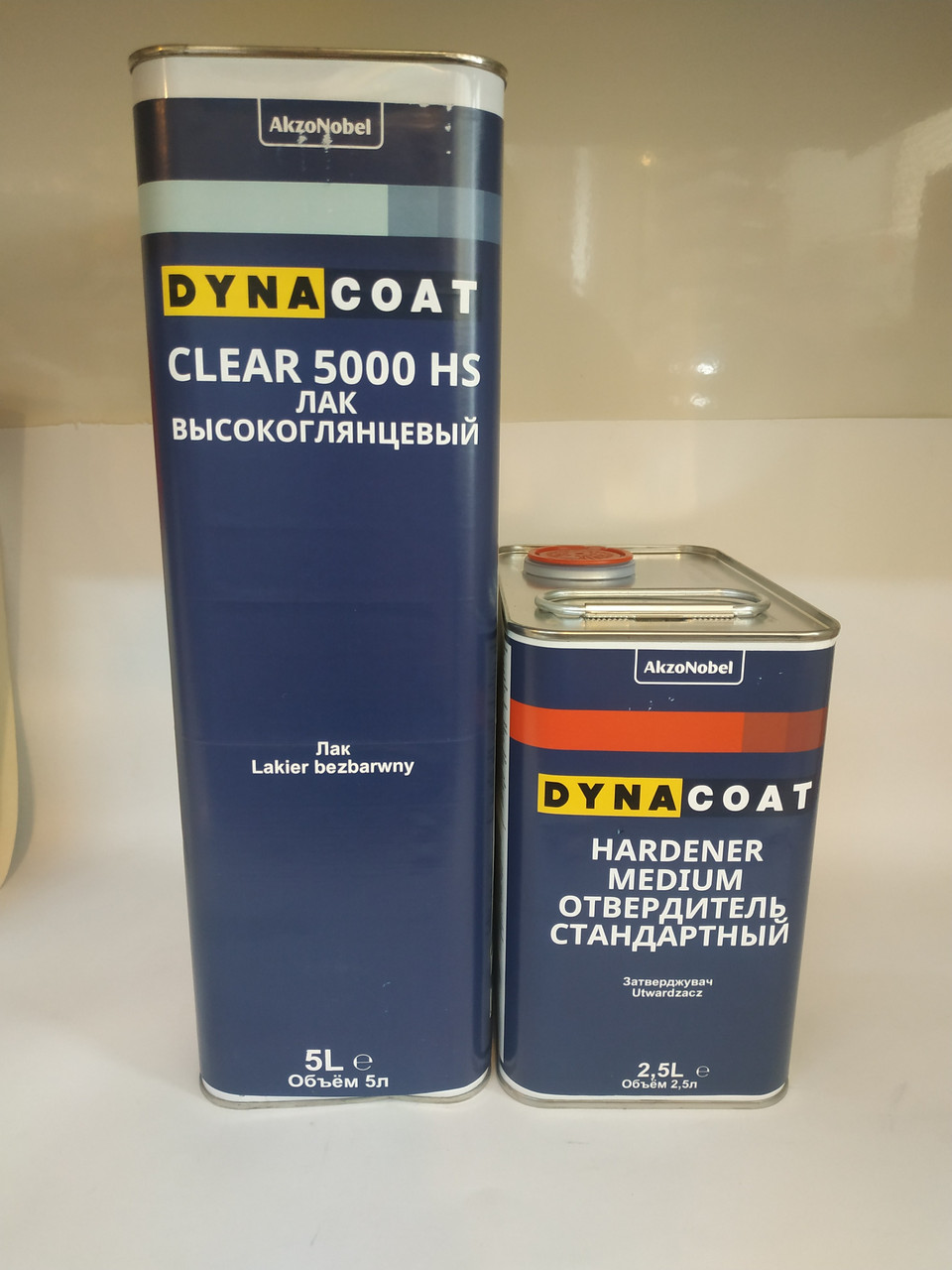 Автолак Dyna Clear 5000 HS 5 л + затверджувач