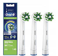 Насадки Oral-B Cross Action EB50 (3 шт.) для електричної зубної щітки