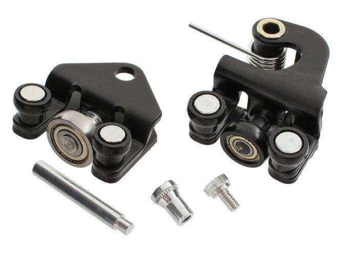 Renault Master 98-08 ролики бічній розсувних дверей права сторона середній + Нижній, фото 1